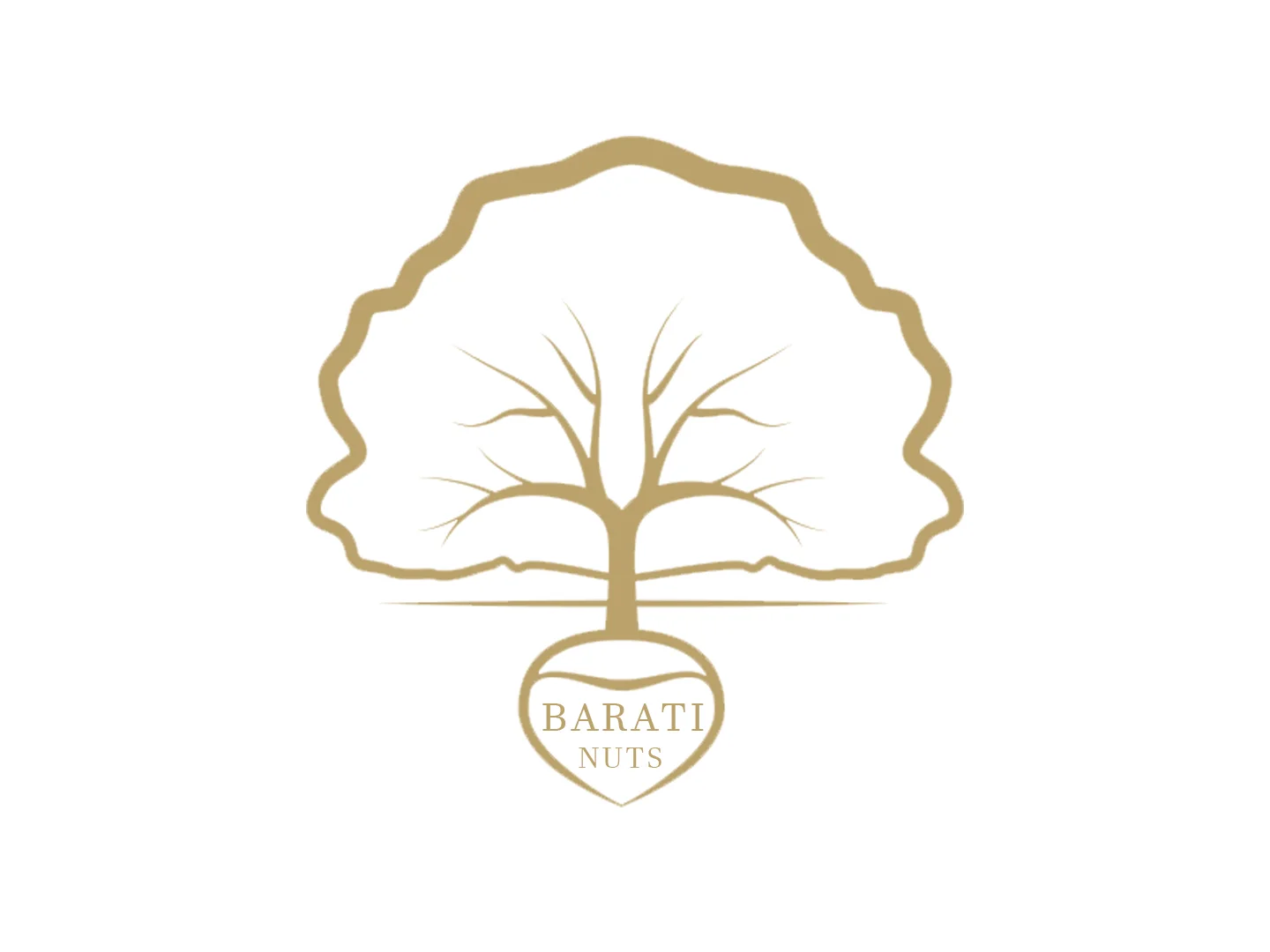 logo baratinuts white